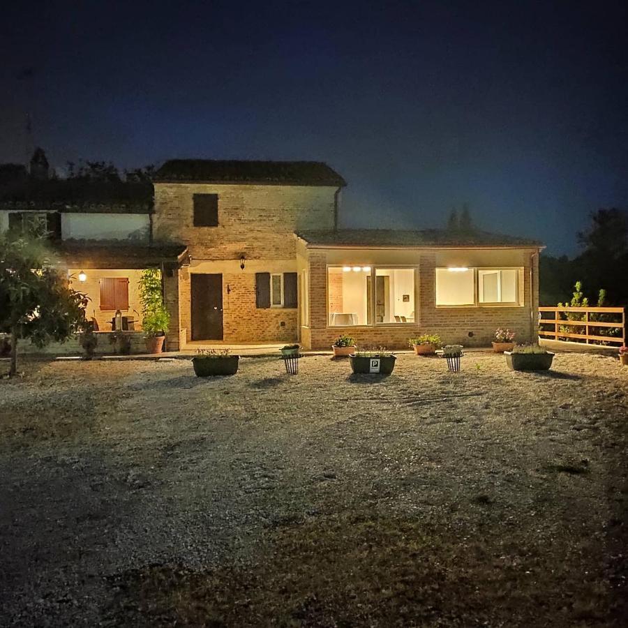 Casa Sorgente Bed and Breakfast San Costanzo Exteriör bild