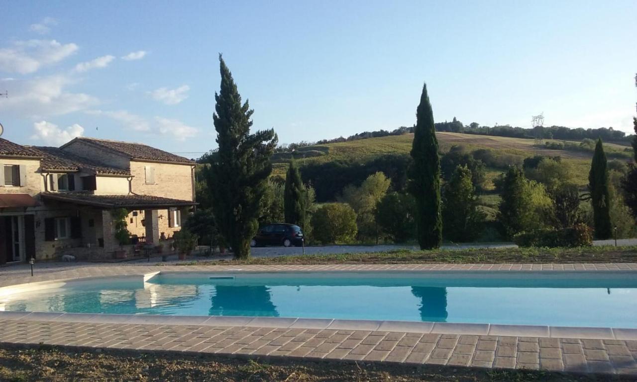 Casa Sorgente Bed and Breakfast San Costanzo Exteriör bild